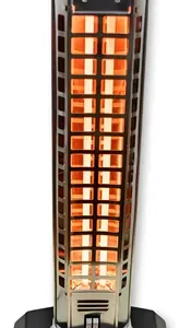 ESTUFA ELECTRICA DE CAURZO GABINETE METÁLICO DOS NIVELES DE POTENCIA 660W-1200 W