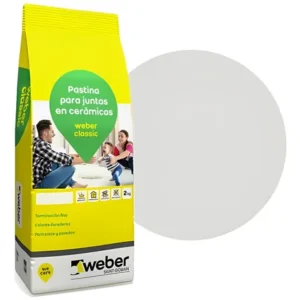 PASTINA PARA CERAMICAS CLASSIC HUESO *2Kg WEBER*