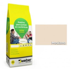 PASTINA PARA CERAMICAS CLASSIC MEDANO *2Kg WEBER*
