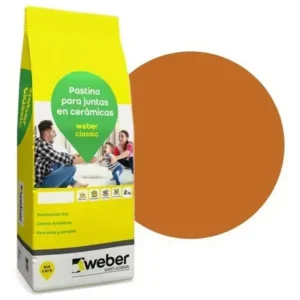 PASTINA PARA CERAMICAS CLASSIC TERRACOTA *2Kg WEBER*