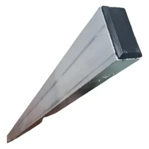 REGLAS DE ALUMINIO 50X20X100 CON REGATON PLASTICO.