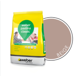 PASTINA PARA CERAMICAS CLASSIC BEIGE *2Kg WEBER*
