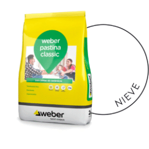 PASTINA PARA CERAMICAS CLASSIC NIEVE *2Kg WEBER*