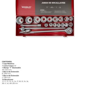 JGO.TUBOS x 21PZ.(3/4") mm (19-50mm)