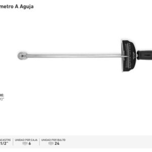 TORQUIMETRO A AGUJA 3/8-1/2"