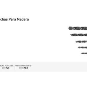 MECHAS P/MAD.x 5 Pz.(4-5-6-8-10mm)