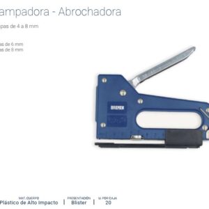 ENGRAMPADORA/ABROCHADORA LIVIANA BLISTER