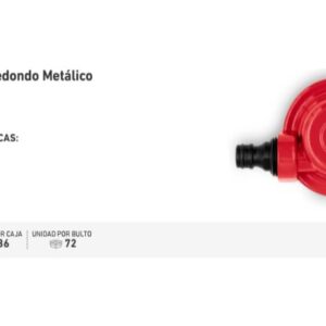 REGADOR Redondo Metálico [Tipo Sapito]