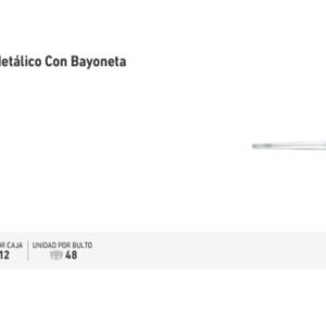 ASPERSOR METALICO CON BAYONETA E 615