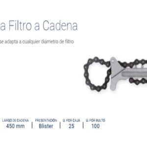 LLAVE SACA FILTRO A CADENA PROFESIONAL BREMEN®