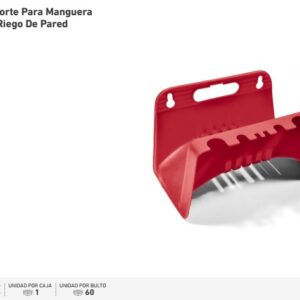 SOPORTE P/MANGUERA DE RIEGO DE PARED