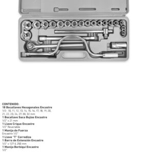 JGO.TUBOS x 24Pz.(1/2") (10-32mm)
