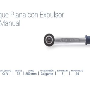 LLAVE CRIQUE Enc.½" DOBLE con Expulsor y Arrime BREMEN®