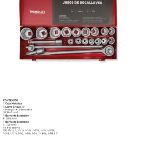 JGO.TUBOS x 21PZ.(3/4") SAE (7/8-2")