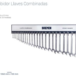 EXHIBIDOR BREMEN® LLAVES COMBINADAS MM (6 a 32)