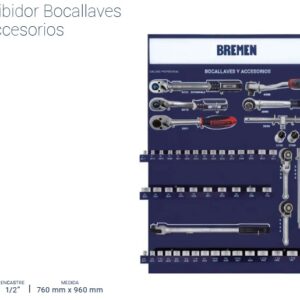 EXHIBIDOR BREMEN® BOCALLAVES y Acc. (Enc.1/2")