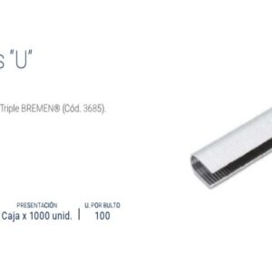 GRAMPAS "U" 12mm x 1.000 Uni [P/Triple] BREMEN®