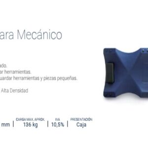 CAMILLA PROFESIONAL PARA MECÁNICO