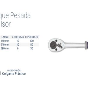 LLAVE CRIQUE Enc.¼" PESADA con Expulsor BREMEN®