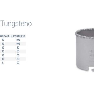 BROCA DE TUNGSTENO 53mm BREMEN®