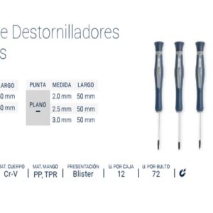 DESTORNILLADOR ELECTRONICA en JUEGO (5 Pzs) BREMEN®
