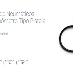INFLADOR de NEUMATICOS con MANÓMETRO (PISTOLA) BREMEN®