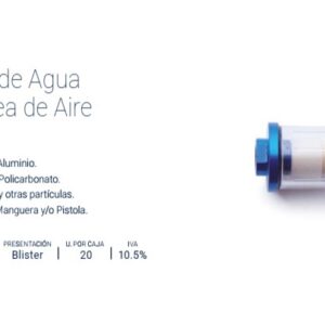 FILTRO/TRAMPA PARA AGUA para línea
