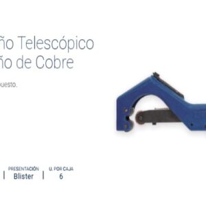 CORTACAÑO TELESCOPICO ¼-2"(Cobre/Alum/Br