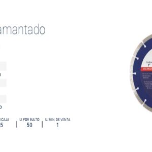 DISCO DIAM. BREMEN® 7" Combinado (TURBO)