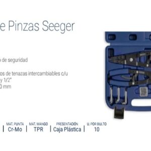 PINZA SEEGER LARGA = 27cm x 2 Pz. BREMEN®