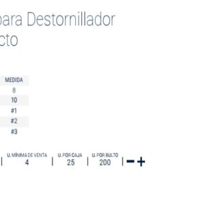 PUNTA P/Dest.IMPACTO PH #2 [4 unid]