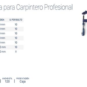 PRENSA para CARPINTERO 120x 900mm BREMEN®
