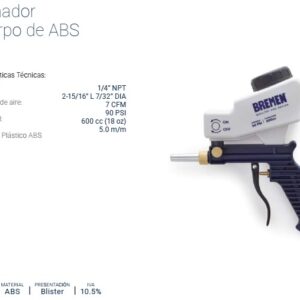 ARENADOR NEUMATICO cuerpo plástico BREMEN®
