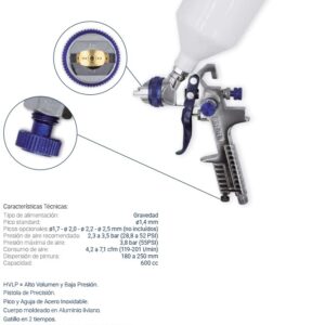 PISTOLA para PINTAR "HVLP" BREMEN®