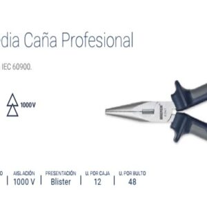 PINZA MEDIA CAÑA BREMEN® PROFESIONAL 8"