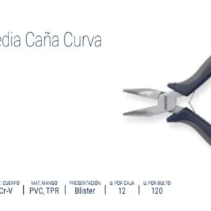 PINZA MEDIA CAÑA CURVA BREMEN® ELECTRONICA 5"