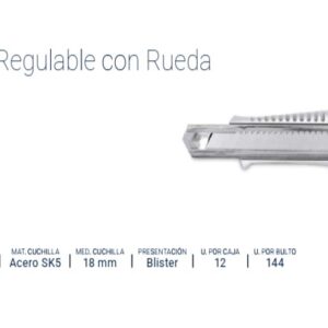 CUCHILLA METALICA RETRACTIL con RUEDA BREMEN®