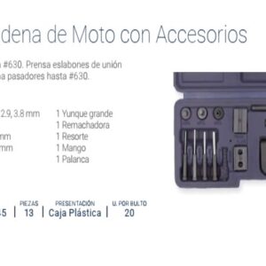 CORTA CADENA de MOTO x 13Pzs BREMEN®