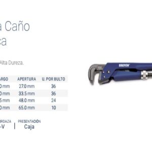 LLAVE PARA CAÑO tipo SUECA 2-1/2" BREMEN®