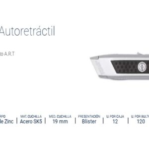 CUCHILLA METALICA AUTORETRÁCTIL BREMEN®