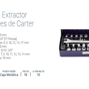 AUT.EXTRACTOR DE TAPONES DE CARTER x 18Pzs BREMEN®