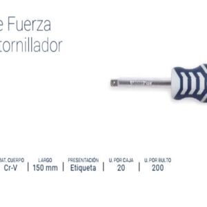 MANIJA DE FUERZA Enc.1/4" x 15cm (TIPO DESTORNILLADOR) CrVa BREMEN®