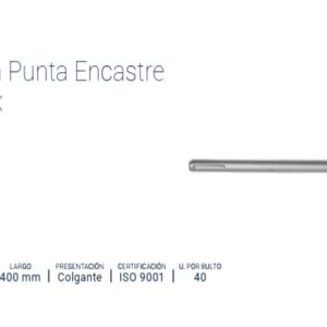 SDS MAX CINCEL EN PUNTA ø18mm (400mm)