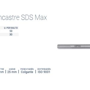 SDS MAX CINCEL PLANO ø18mm (280x25mm)
