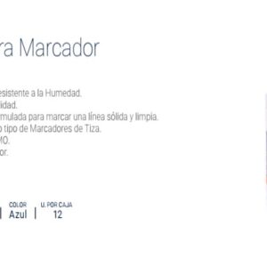 TIZA PARA MARCADOR 230 GR.