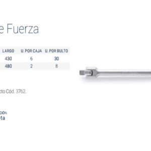 MANIJA DE FUERZA Enc.1/2" x 43cm CrVa BREMEN®