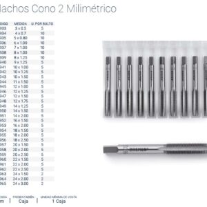 MACHO BREMEN® C.2 mm 24 x 3.00 [ 2 unid]