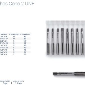 MACHO BREMEN® C.2 UNF ( 8) 3/4" x 16 [ 5 unid]