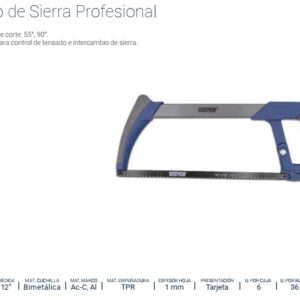 ARCO SIERRA ALTA TENSION PROFESIONAL 12" (Bi-Metal) BREMEN®
