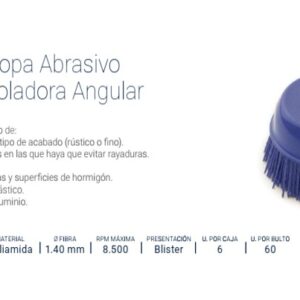 CEPILLO COPA ABRASIVO 4" (Amoladora Ang.) BREMEN®